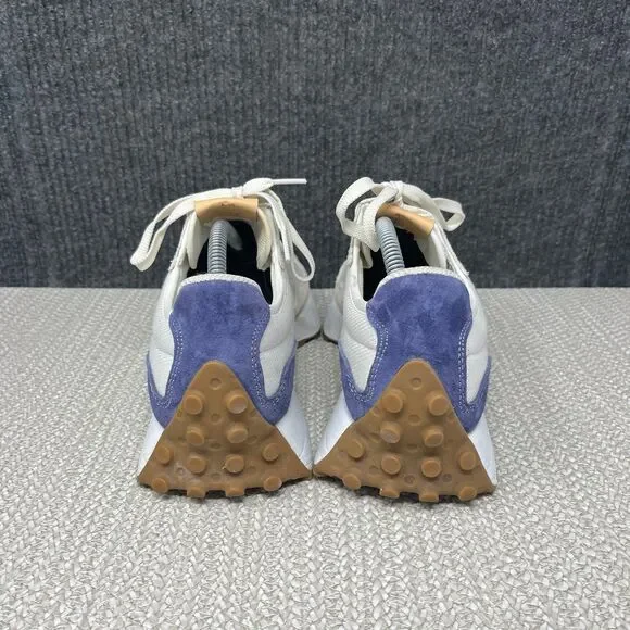 New Balance 327 Linen Dream State White Navy Ivory Shoes Mens 9.5 / 11W WS327RD - Picture 4 of 8